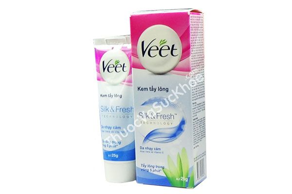 Kem tẩy lông Veet Silk Fresh
